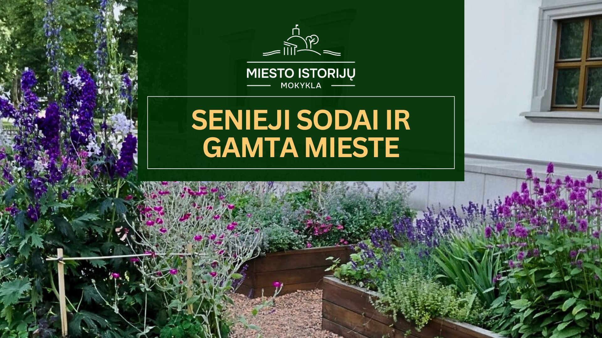 Gamtinė ekskursija "Senieji Vilniaus sodai: vienuolių, karalių ir miestelėnų" rugpjūčio 28 d.