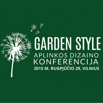 Konferencijoje "Garden Style"