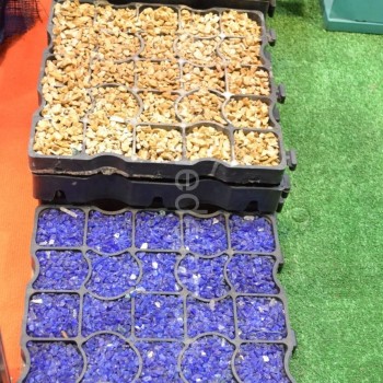 Dekoratyvinio stiklo mulčias