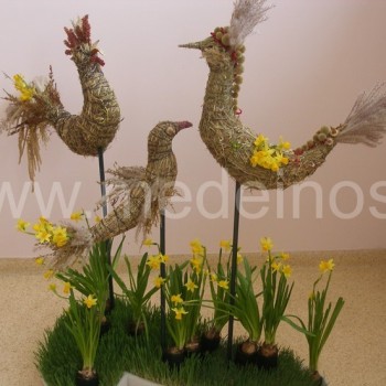 Daugelyje stendų jautėsi Velykos